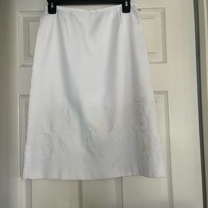 Vintage white skirt